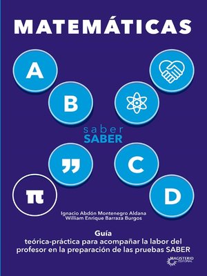 cover image of Saber SABER Matemáticas. Guía del maestro